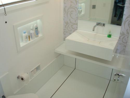 Lavabo super nanoglass nicho moldura cuba esculpida aparador piso entalhe rodape